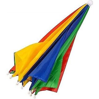 Ahina Lightweight Head Umbrella Cap  Sun & Rain Protection Hat for Fishing, Hiking