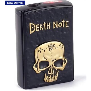 ANK Hub Premium Refillable Black Pocket Lighter (Pack Of 1)