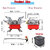 Mini Portable Square Shaped Gas Burner Camping Stove Wiyhout Cylinder NBM34 Stainless Steel Manual Gas Stove (1 Burners)
