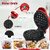 Mini Waffle Maker Machine 3 in 1 Waffle Iron Home Appliances Kitchen Easy to Clean, 4 Inch, Perfect for Breakfast, Desse