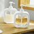 pack of 2,Soap Dispenser, Refillable Hand Soap Dispenser for Bathroom and Dish Soap Dispenser for Kitchen Sink