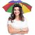 Ahina Foldable Umbrella Hat  Waterproof Hands-Free Head Umbrella for Outdoor Use
