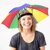 Ahina Compact Umbrella Hat for Adults  Hands-Free Rain Protection Gear