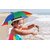 Ahina Travel-Friendly Umbrella Hat  Foldable Hands-Free Rain & Sun Shield