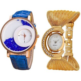 Star Colors Fast Selling Beautiful  Hot Combo Pair Best Selling Combo Analog Watch - For Girls