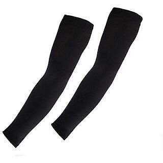 Stylish Biking/Sports Arm Sleeve (Black)