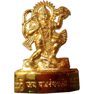 Gold Plated Hanumanji Idol