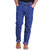 Kaasan Men's Stretchable Regular Fit Beige Jeans