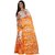 SVB Saree Multicolor Art Silk Block Print Saree Without Blouse