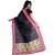 SVB Saree Multicolor Bhagalpuri Silk Block Print Saree With Blouse