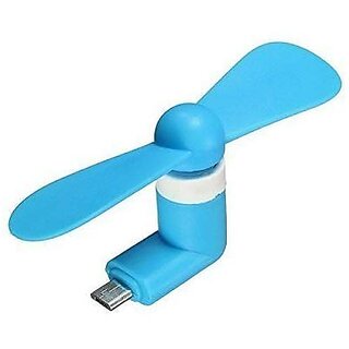 KSS Mini Portable Cell Phone Fan Mini Electric Fan - Multi-Color