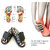 Acupressure Spring Action Massage Slippers Accu Paduka