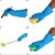 Eastern Club Cleaning Gloves Rubber Gloves, Stretchable Gloves For Washing Cleaning Kitchen (5 Pair)
