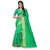 Svb Green Colour Art Silk Printed  Saree