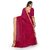 Svb Pink Colour Art Silk Printed  Saree