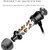 Orenics Black Wireless Bluetooth In the Ear Earbud Sports Magnetic Earphone with Mic for All Smartphone