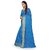 Svb Sky Blue  Colour Art Silk Printed  Saree