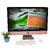 Set of 3 Plant Pots - Flower Design (4 Inch)-Assorted Colours
