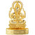 KESAR ZEMS Golden Plated Lord Ganesh Idol Showpiece Statue for Temple and Home Dcor (4.5 x 0.5 x 6 CM)