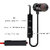 Magnetic Sports Bluetooth Stereo Wireless In-Ear Earphone - Red super bass