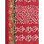 Meia Yellow And Red Bandhani Print Saree