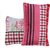 SHAKRIN 3d Printed  Poly Cotton Double Bedsheet with 2 Pillow Covers, 90 x 90 inch , Multicolor