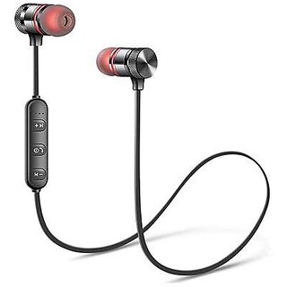 Innotek Wireless Magnet Bluetooth Earphone with Mic, Sports Wireless Bluetooth Headphone with Microphone