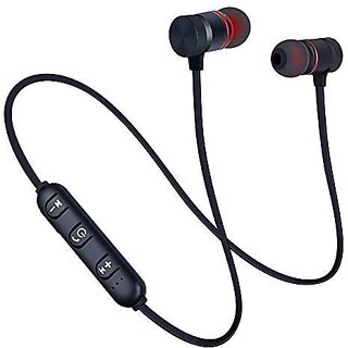 Vizio Magnetic in Ear Bluetooth 5.0 Wireless Headphones with Mic, Stereo Sound with Bass, IPX4 Sweat Resistant