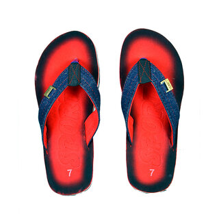 Crazy Bunny Men Red Casual Flip Flop
