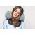 Eastern Club Unisex U-Shaped Neck Rest Pillow for Travel Micro Fibres Soft Cushion (Grey)