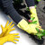 Eastern Club Rubber Hand Gloves Reusable Set Of 1 Pairs For Washing, Cleaning Kitchen Garden(Color May Vary)