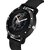 HRV Men's Round Dial Black Strap Analog Watch