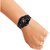 HRV Men's Round Dial Black Strap Analog Watch