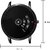 HRV Men's Round Dial Black Strap Analog Watch