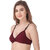 Empisto Branded Brown color Cotton Fabric Line Bra