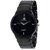 IIK Men Black Metal Casual Watches by Eglob