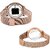 HRV Men and Women Magnet-Roman Open Dial Analog Watch