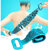 Eastern Club Silicone Bath Body Brush, Exfoliating Long Silicone Body Back Scrubber Multicolor