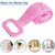 Eastern Club Silicone Bath Body Brush, Exfoliating Long Silicone Body Back Scrubber Multicolor