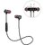 Sport Black Bluetooth Magnet Wireless In The Ear Earphone With Lock Type