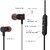 Sport Black Bluetooth Magnet Wireless In The Ear Earphone With Lock Type