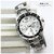 True Choice Round Casual Metal Strap Men Watch