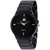 Eglob Mens Black Round Dial Analog Watch  Stylish & Casual