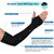 Eastern Club Protection Cooling Arm Sleeves for Men  Women, Perfect for Cycling, Driving, Running (3 Pair ).