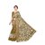 SVB Saree Brown Colour Linen Printed Saree