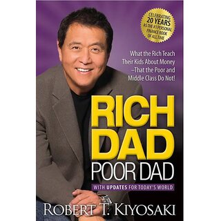 Rich Dad Poor Dad by Robert t Kiyosaki English Paperback