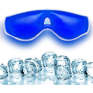 Relaxing Gel Eye Mask with Strap-on Cooling Relaxation for Tired Eyes, (Pack Of 1 )