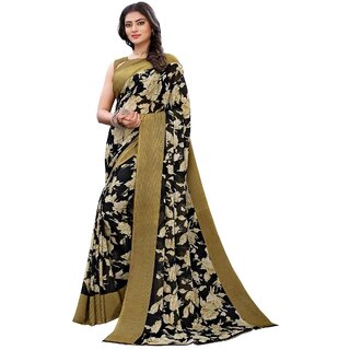 SVB Saree Multicolour Georgette Printed Saree