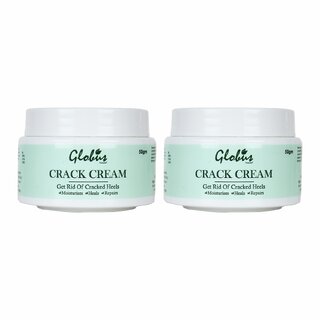 Globus Naturals Crack Cream Green 50 gm, Srt of 2