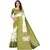 SVB Saree  Green Colour Geometric Printed Saree